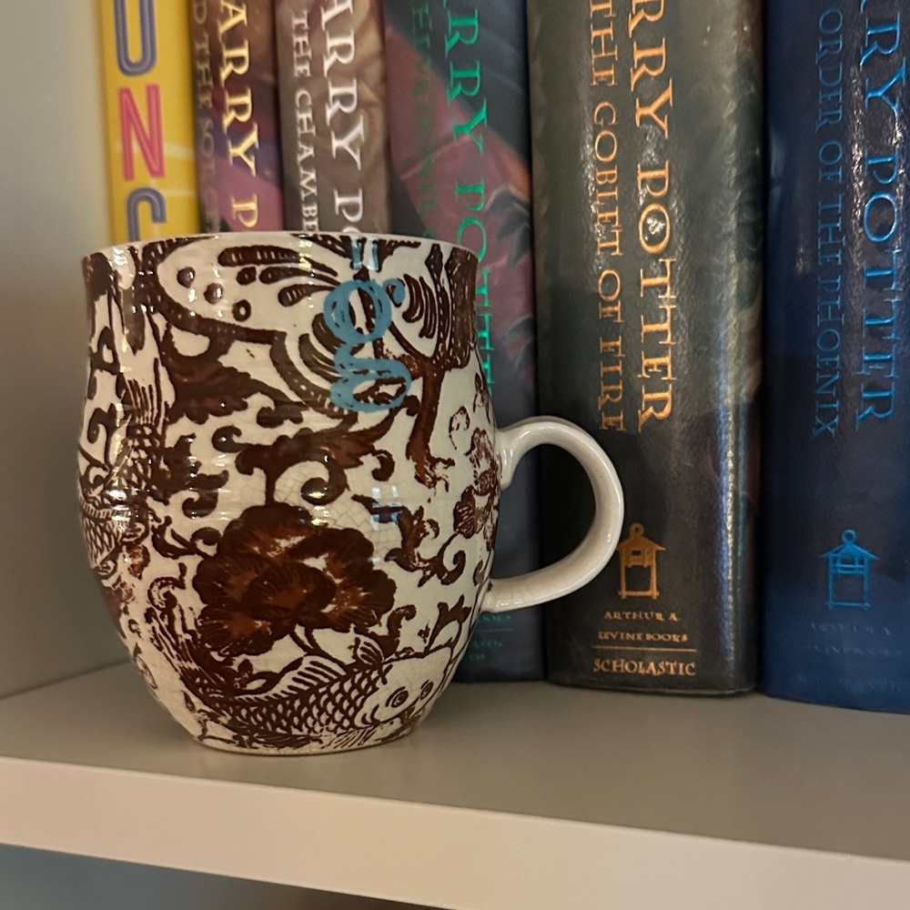 Anthropologie Homegrown G mug